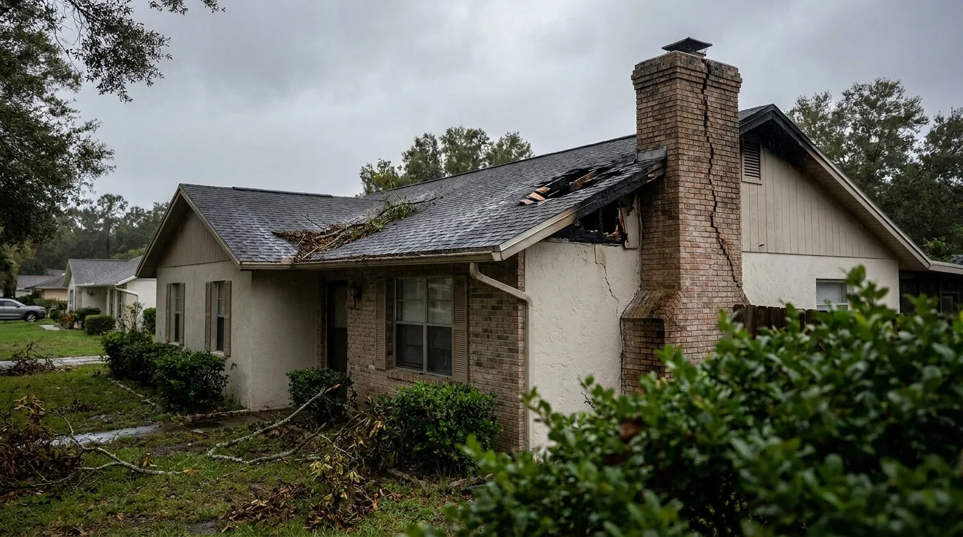 Lightning Strike Fire Damage — Marion, Sumter & Lake Counties