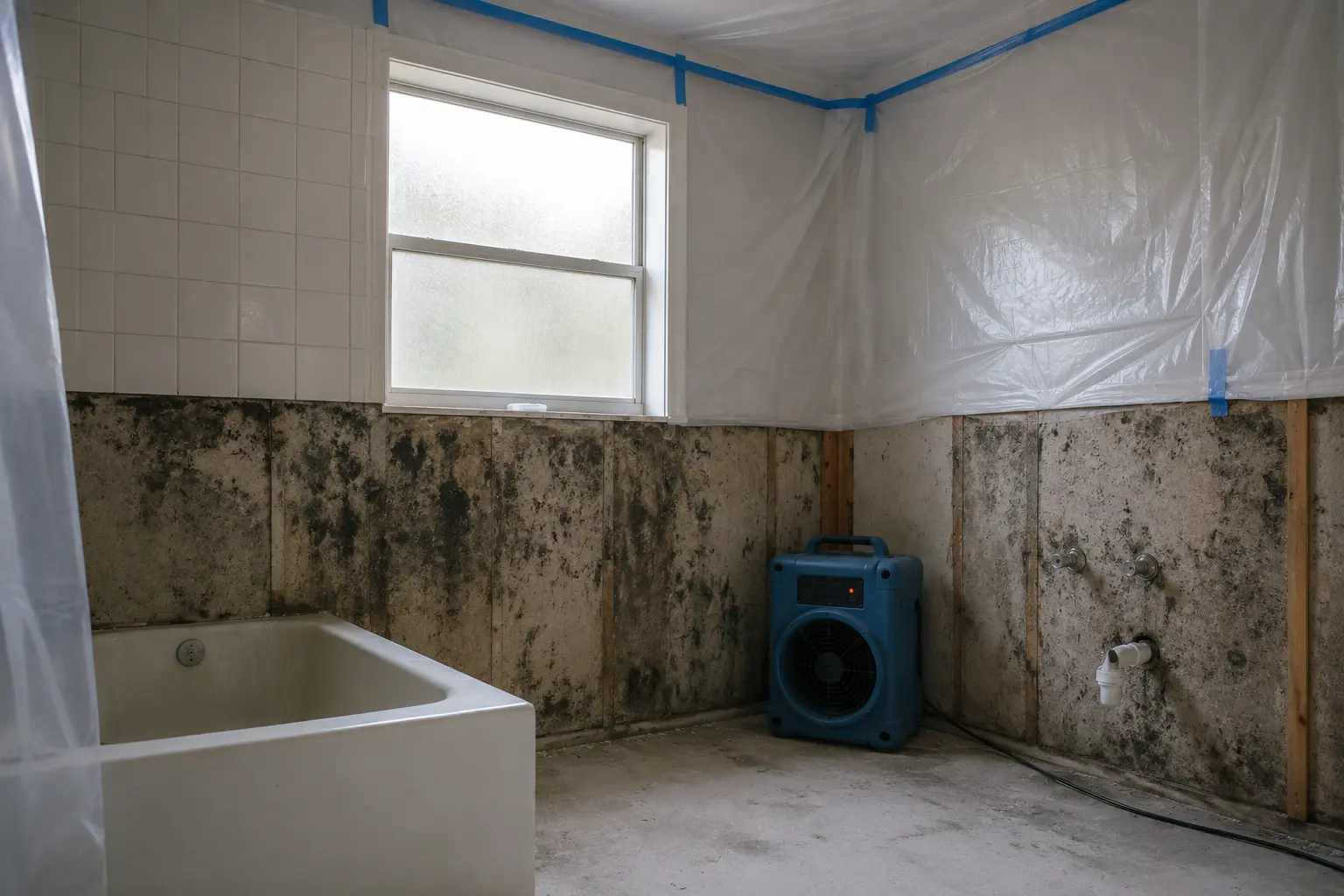 Bathroom Mold Remediation — Marion, Sumter & Lake Counties
