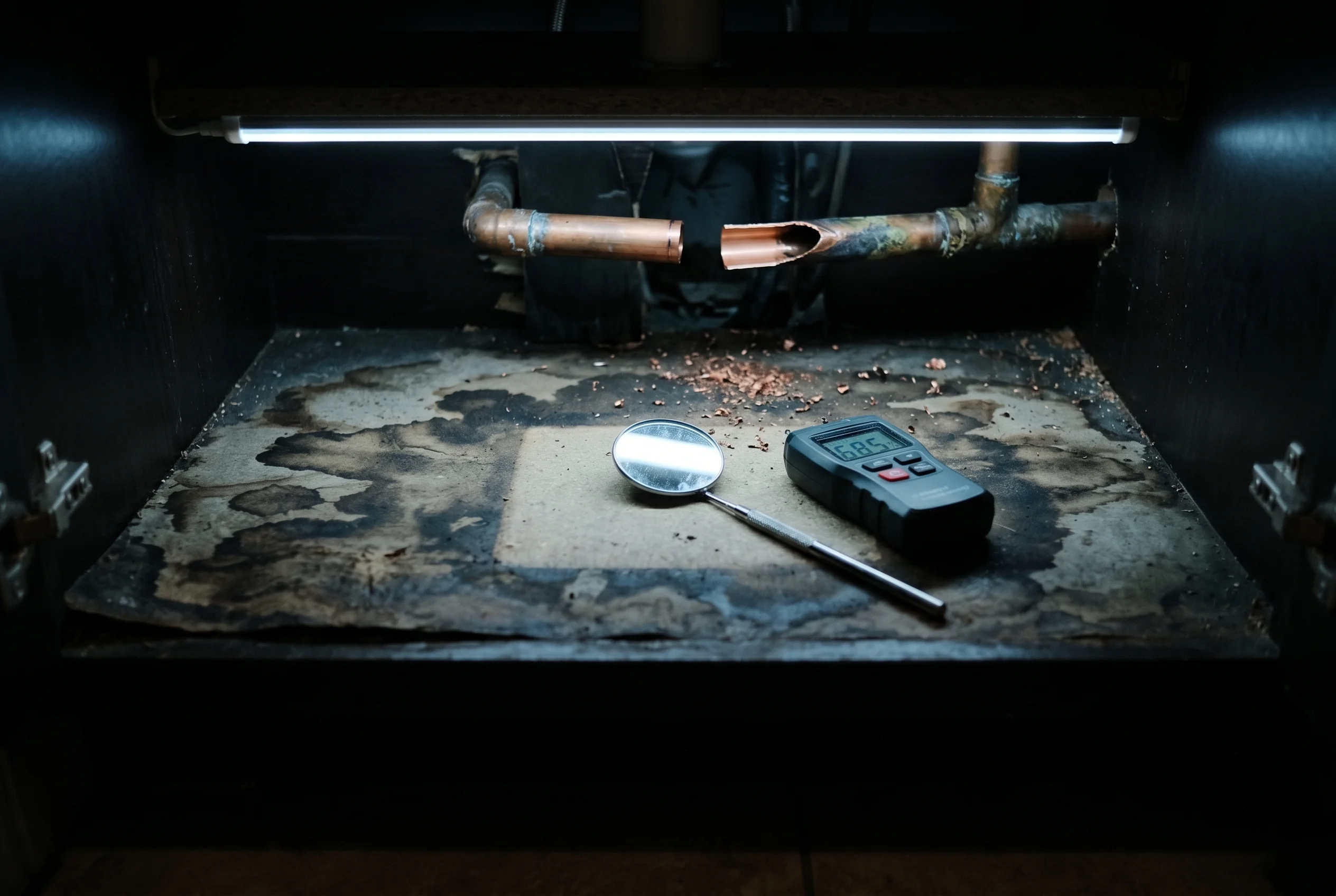 Burst Pipe Water Damage — Marion, Sumter & Lake Counties